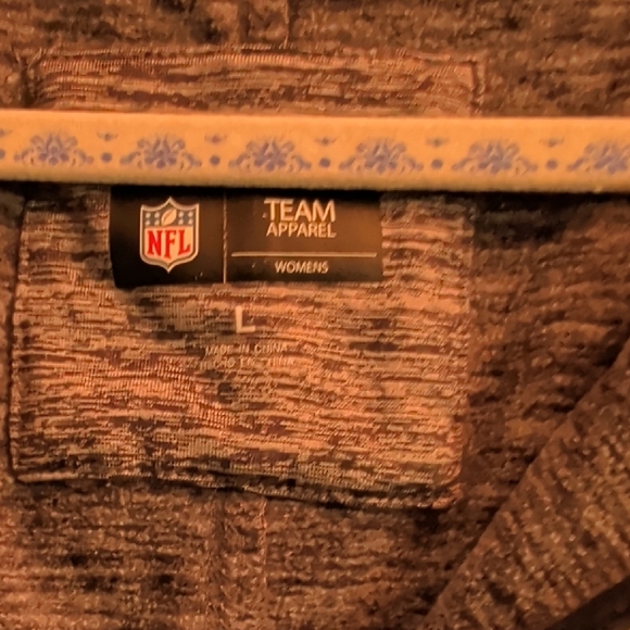 NFL Team  Seahawks Apparel Women's Gray Hoodie - Picture 4 of 5